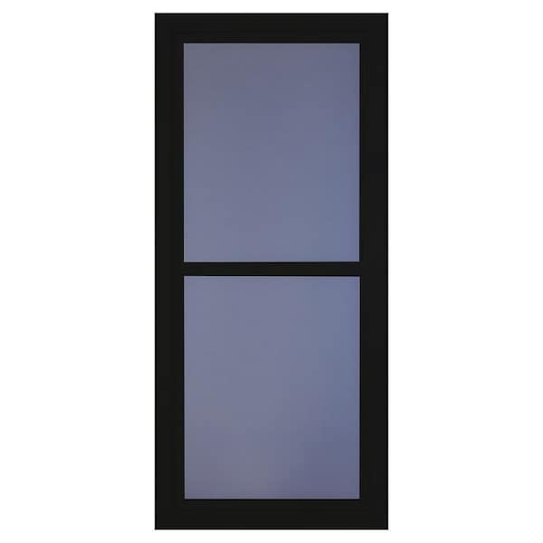 Larson Storm Door, 36 in W, 81 in H, Black 14604052 Zoro